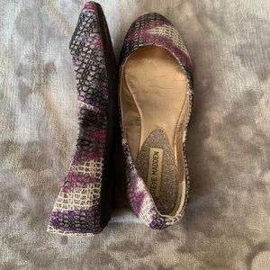 Purple Steve Madden flats